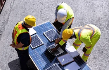 A team of professionals in a consultation meeting