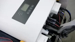 H1 Series Hybrid Inverter Installation Display