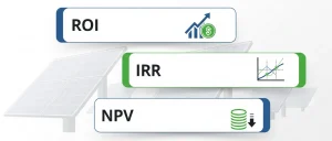 Solar Energy Investment Metrics Infographic
