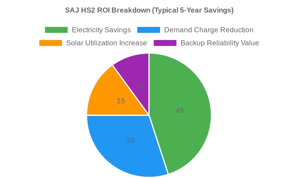 SAJ HS2 ROI Breakdown Chart