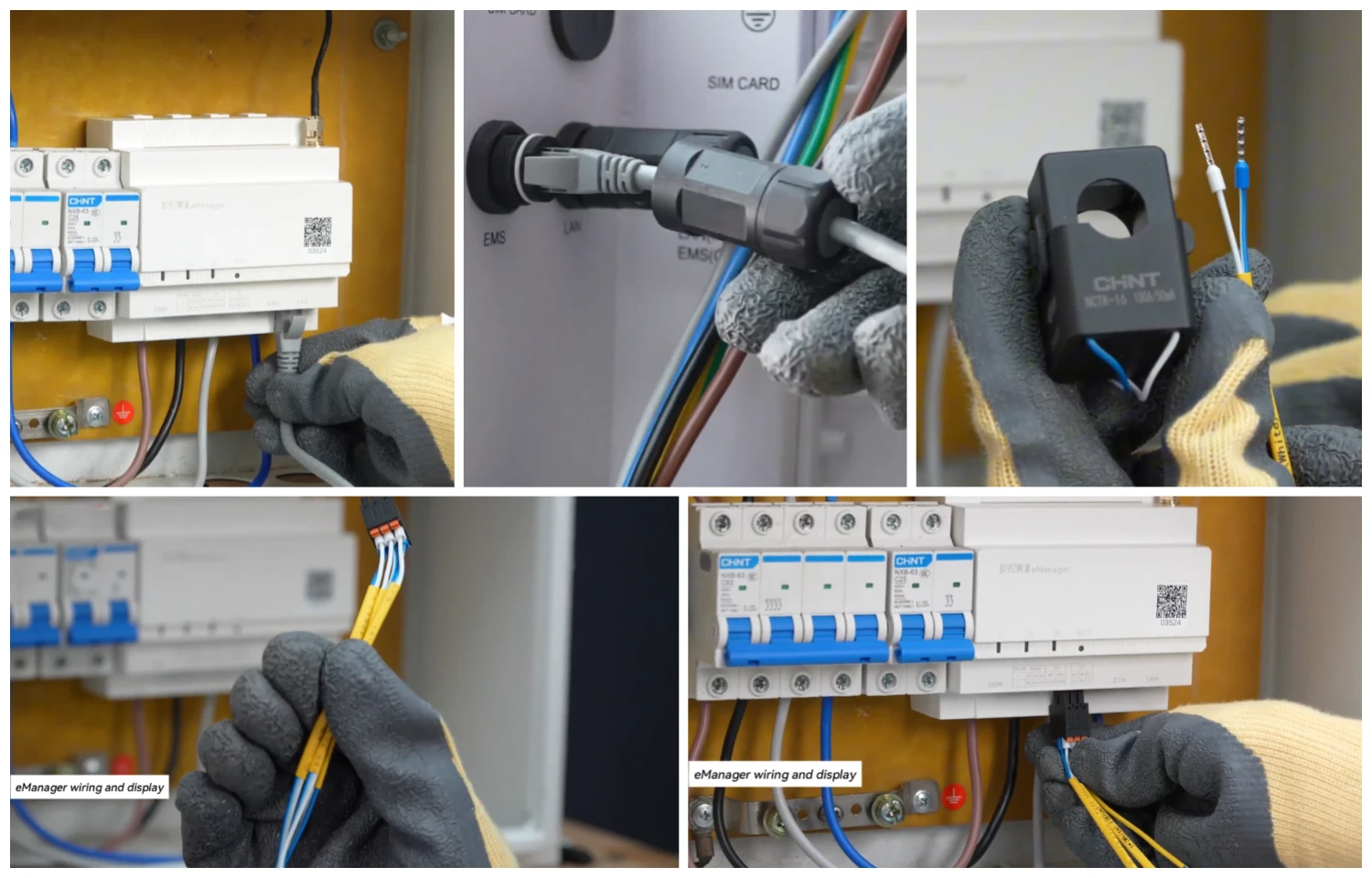 Installing the Current Transformers (CTs) - SAJ HS3 Installing the Current Transformers (CTs) - SAJ HS3