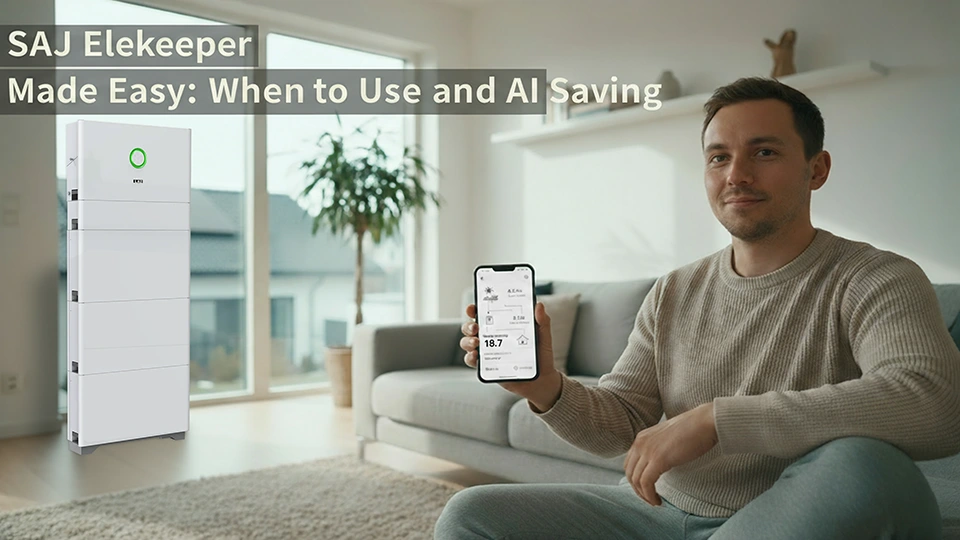 Real-time solar energy monitoring and optimization with SAJ elekeeper mobile app - complete guide from Sunriver Electric