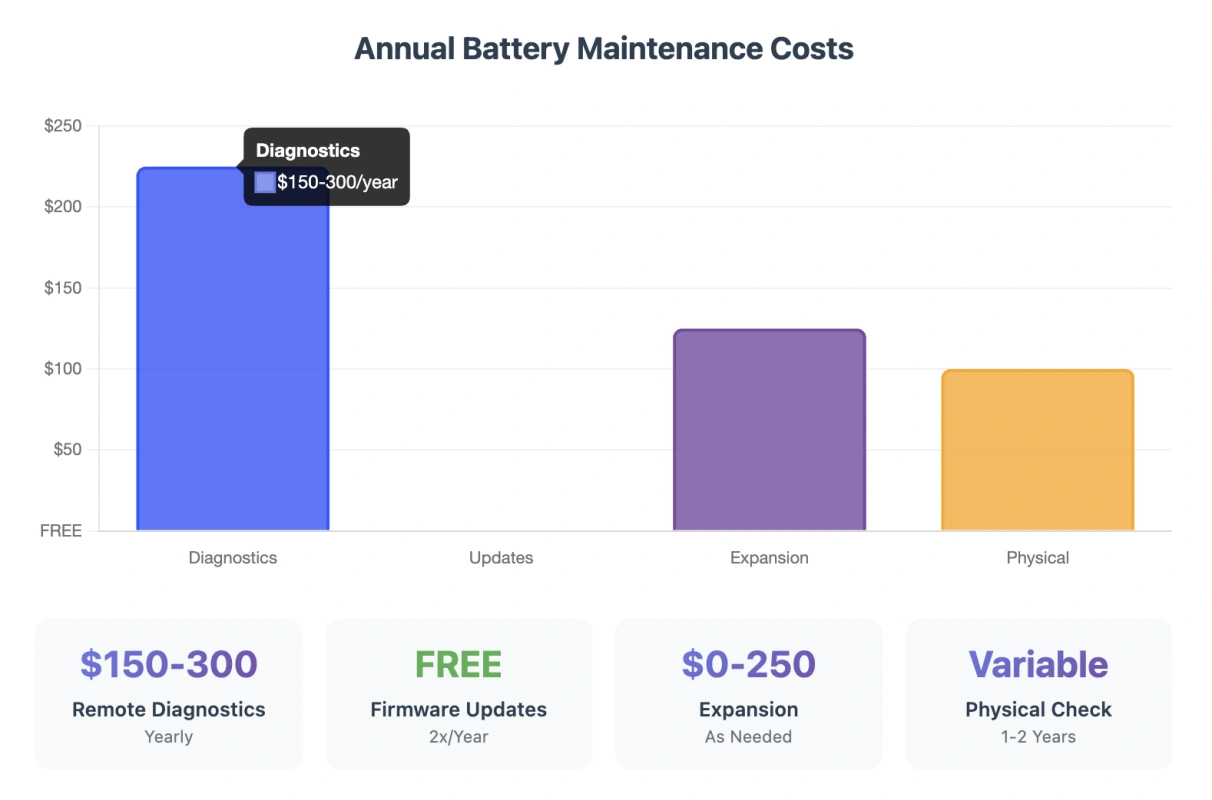 SAJ Battery System Annual Maintenance Costs SAJ Battery System Annual Maintenance Costs