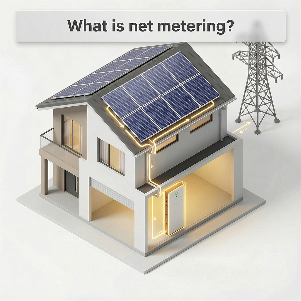 ¿Qué es la medición neta? Explicación sencilla de Sunriver Electric.